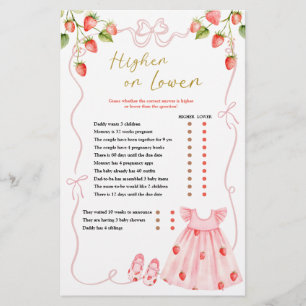 Roupas de Bebê Pink Coquette Higher or Lower