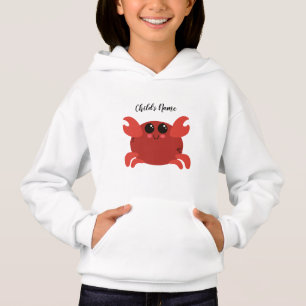 Roupas de desenho animado de caranguejo personaliz