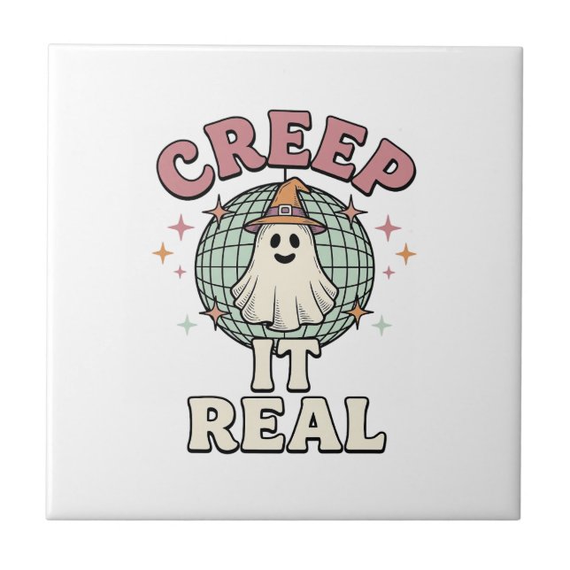 Roupas de Halloween Creep It Real Ghost Disco_1 (Frente)