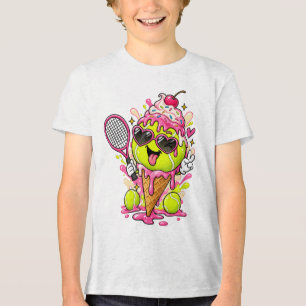 Roupas de sorvete gráfico Kawaii fofo para amantes