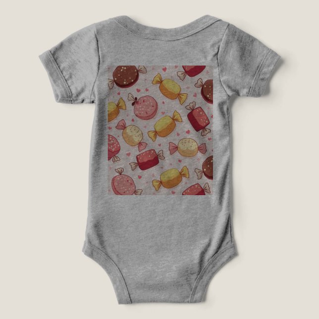 roupas doces de bebê (Verso do Design )