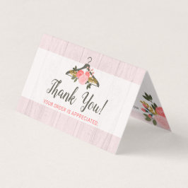 Roupas Florais Armário Armário Boutique Obrigado