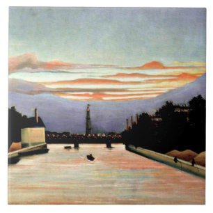 Rousseau - A Torre Eiffel, arte fina