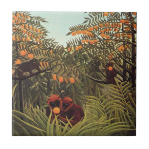 Rousseau - Macacos no Pomar de Laranjas