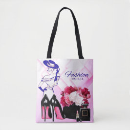 Routique de moda Tote Bags