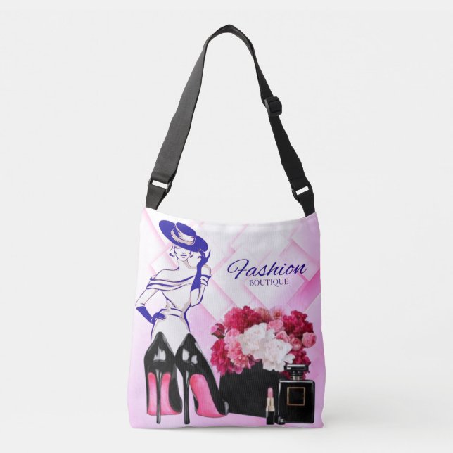 Routique de moda Tote Bags (Frente)