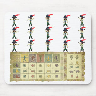Rover alegre Voodoo Cheatsheet Mousepad