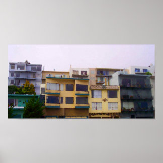 Row Homes Poster
