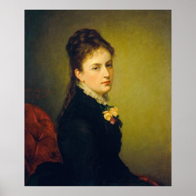 Roxana - George Alexander Healy Fine Art Poster (Frente)