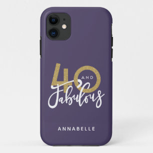 roxo 40 e fabulosa capas de iphone de gabinete