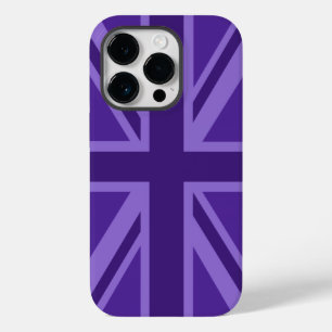 Roxo Color Union Jack British Flag Design