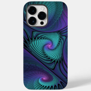 Roxo Conhece Arte Fractal Abstrato moderna Turques