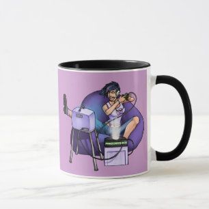 Roxo da caixa de Pandora da caneca de PMS