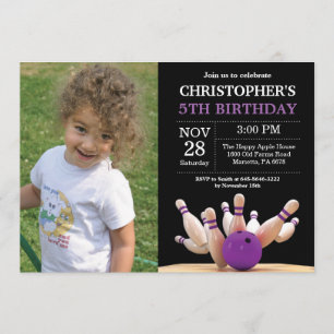 Roxo da festa de aniversário do convite do