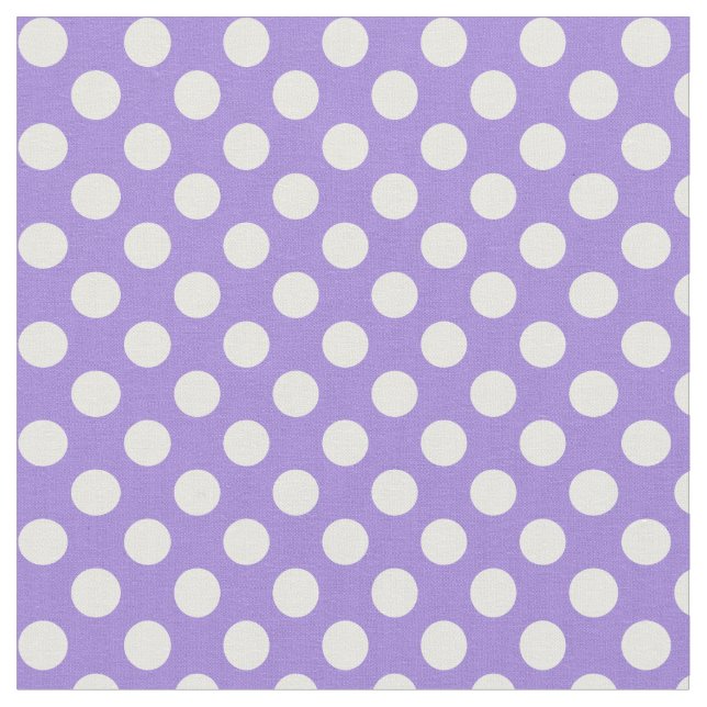 Roxo da orquídea com tecido branco das bolinhas (Detalhe)