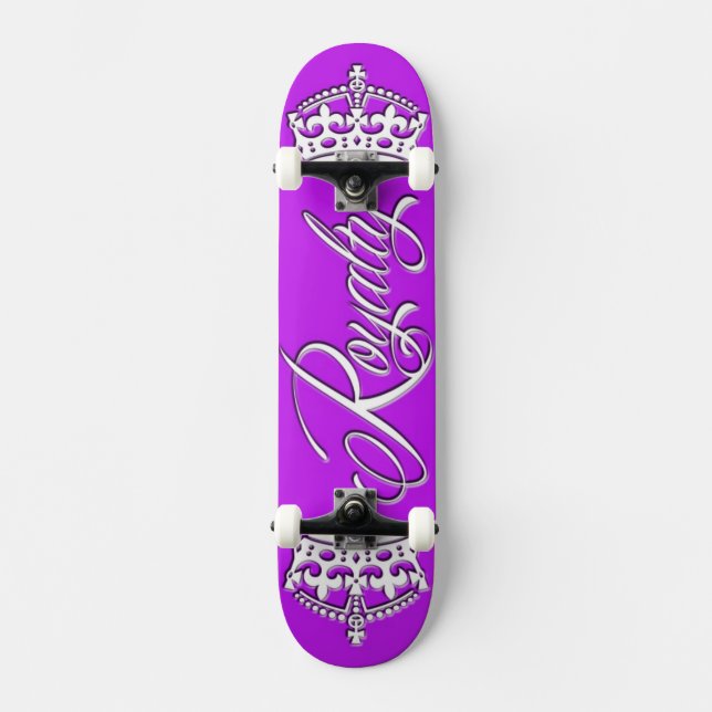Roxo da plataforma do skate dos direitos (Frente)