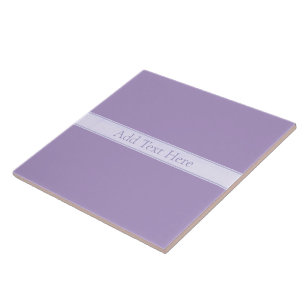 Roxo de Lavanda Leve Elegante Personalizável