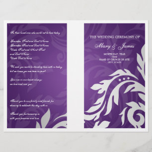 Roxo do Flourish de Swirly do programa do