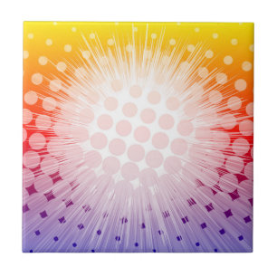 Roxo do pop art do super-herói