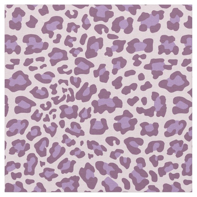 Roxo e tecido do leopardo da lavanda (Detalhe)