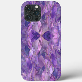 Roxo Eetéreo do Abstrato Elegante do Fluxo Ametist