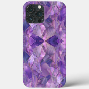 Roxo Eetéreo do Abstrato Elegante do Fluxo Ametist