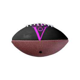 Roxo - Letra Face Mini Futebol