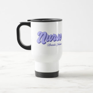 Roxo Personalizado de Caneca de viagem de Enfermei