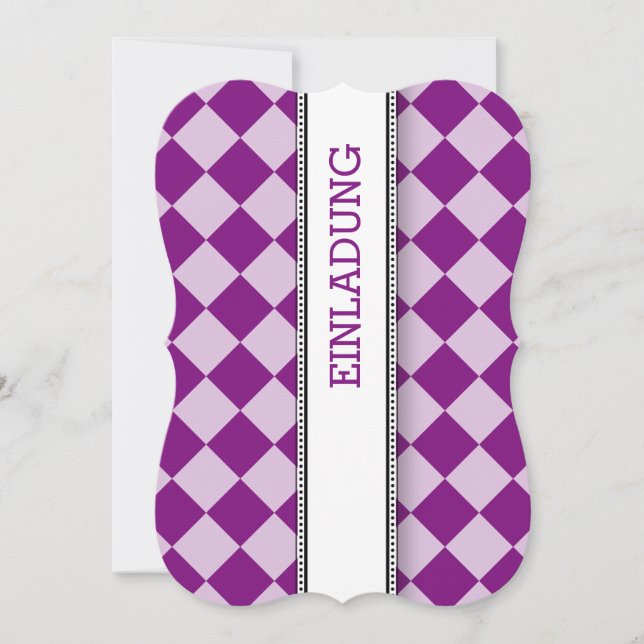 Roxo preto e branco (Frente)