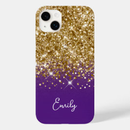 Roxo Real e Dourado Brilho Glam