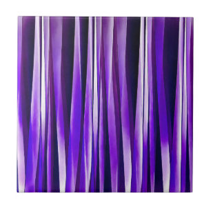 Roxo real, Lilac e teste padrão Stripy de prata
