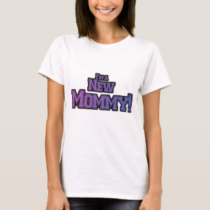 Roxo, sou uma Mamãe nova, Camisetas e presentes