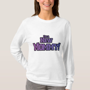 Roxo, sou uma Mamãe nova, Camisetas e presentes