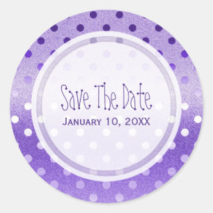 Roxo Sparkle: Polka-pontos: Salve Os Adesivos De D