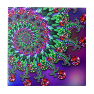 Roxo Terquoise do Fractal de Bokeh