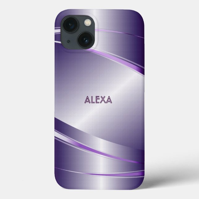 Roxo Tint Stainless Steel Metalli Olha- Monograma (Verso)