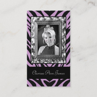 Roxo TT-Jeweled do cartão da representação