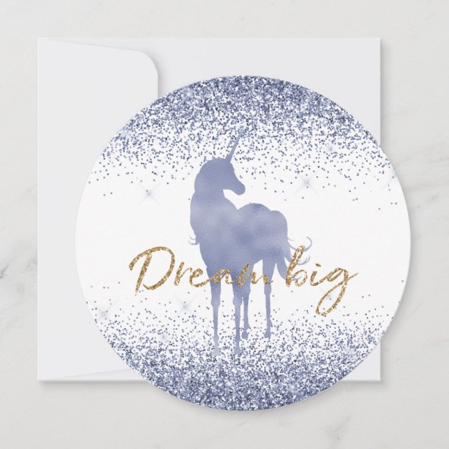 Roxo Unicorn, Sonho Dourado de Lama Grande (Frente)