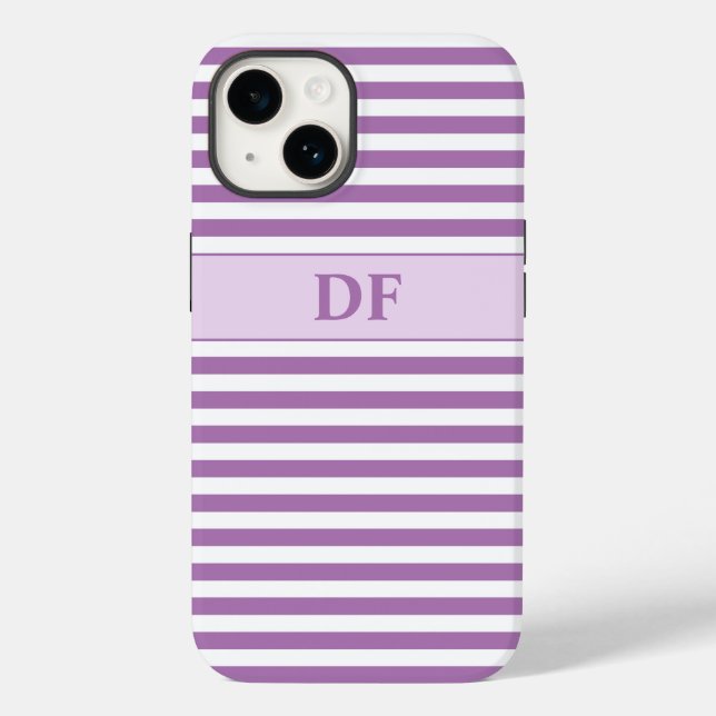 Roxos Púrpuros/Brancos Monogramados (Verso)