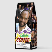 ROYAL BLEND ESTATES Café, 12oz Saco, Raiva Escura,