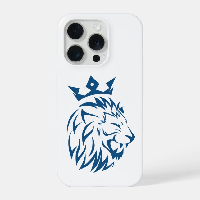 Royal Crown Lion iPhone 15 Pro Max Case (Verso)