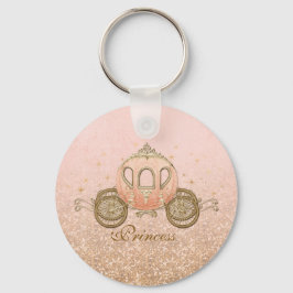 Royal Fairytale Princess Chaveiros - Coral Fantasy