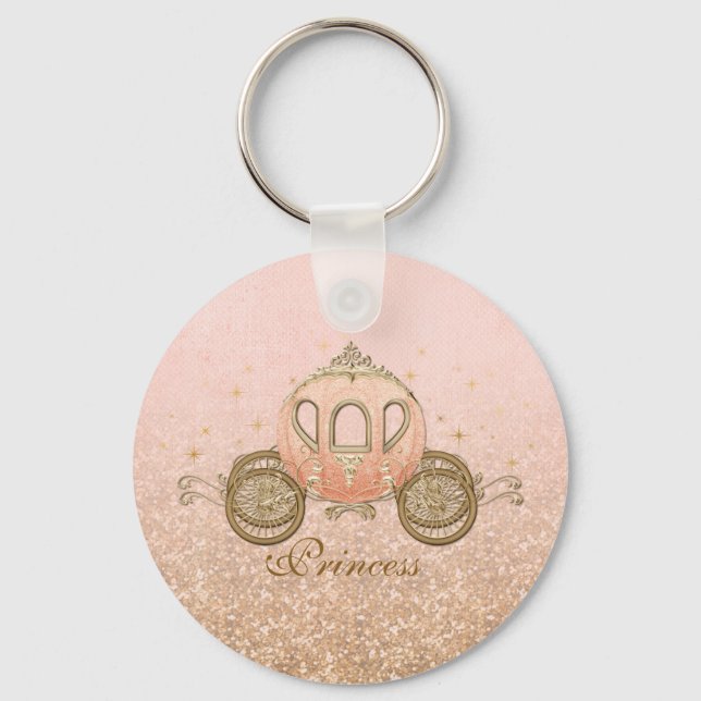 Royal Fairytale Princess Chaveiros - Coral Fantasy (Frente)