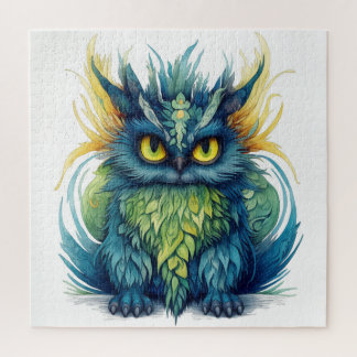 Royal Owl Fantasy Creature Quebra-cabeça