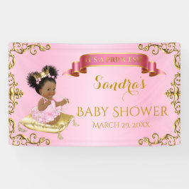 Royal Princess Baby Girl em Travesseiro rosa Doura