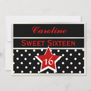 Royal Star Sweet 16 - Personalizar Convite