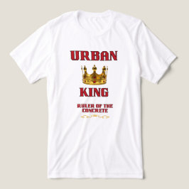 ROYALTY, URBAN KING MEN'S WHITE TRI-BLEND 