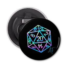 RPG Crit AF | Holo Fantasy Tabletop PnP Gamer Dice