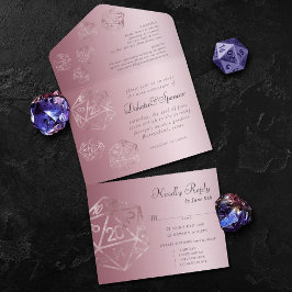 RPG Luxe | Entrada para Jogador de Mesa Mauve Fant