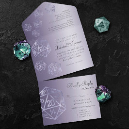 RPG Luxe | Purple Fantasy Tabletop Gamer Entree